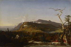 Catskill Mountain House by Jasper Francis Cropsey